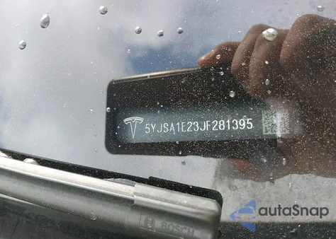 2018 Tesla Model S 100D/75D/P100D из США, поврежденный, VIN 5YJSA1E23JF281395